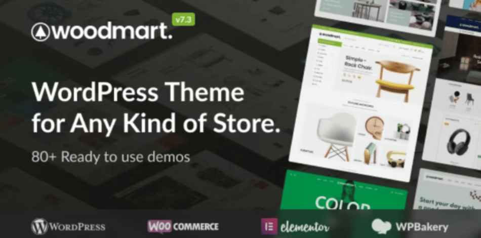 WoodMart responsive WordPress theme