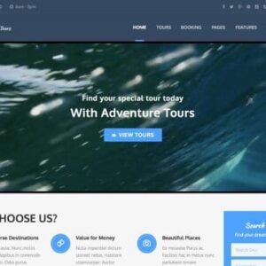 AdventureTours travel WordPress theme