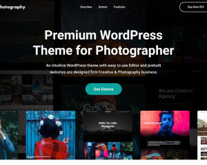 Whizz Photography WordPress Theme