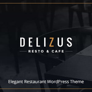 Delizus restaurant WordPress theme