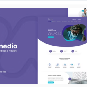 medio medical wordpress theme