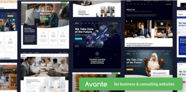 Avante Business Consulting WordPress Theme