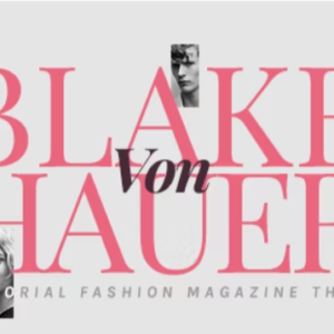 Blake von hauer Fashion WordPress theme