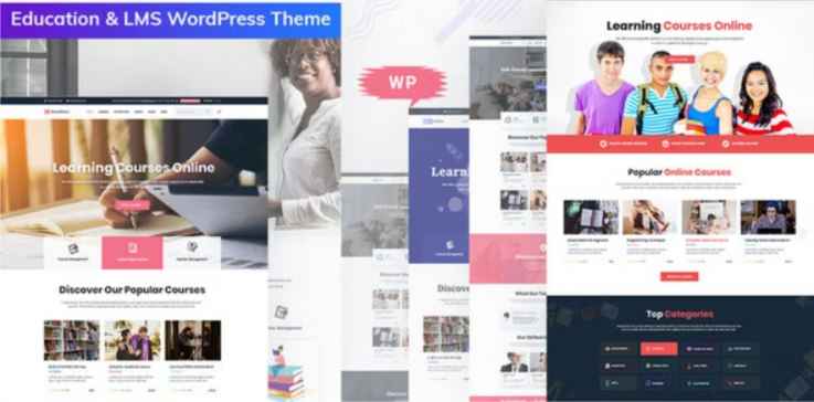 Bookflare WordPress education theme