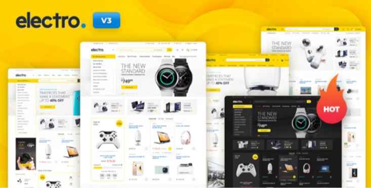 Electro electronics e-commerce WordPress theme