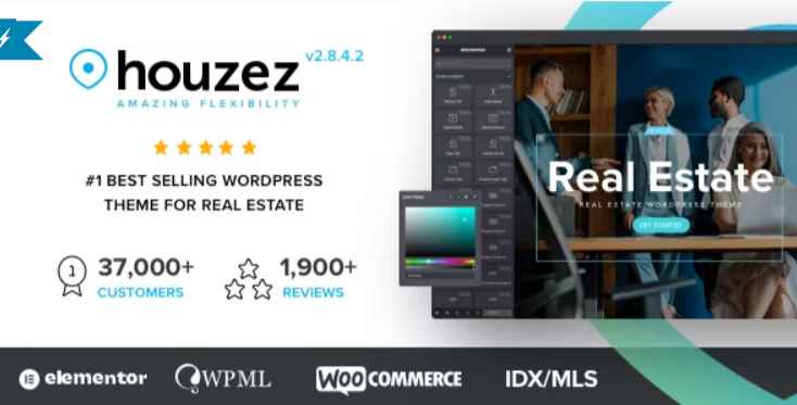 Houzez real estate WordPress theme