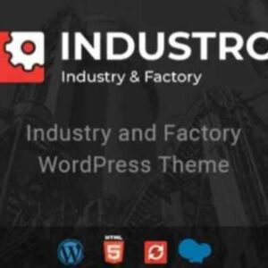 Industro industry WordPress theme