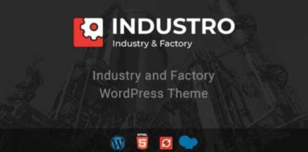 Industro industry WordPress theme