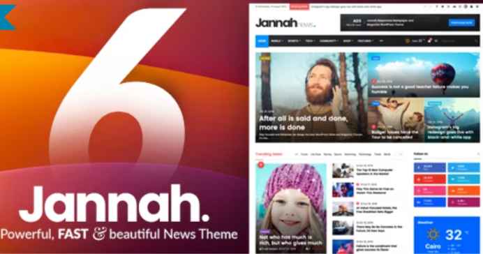 Jannah News Newspaper WordPress theme