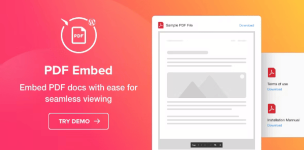 PDF Embed plugin