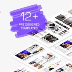 Qalam newspaper WordPress theme