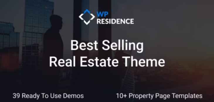 Residence real estate WordPress theme