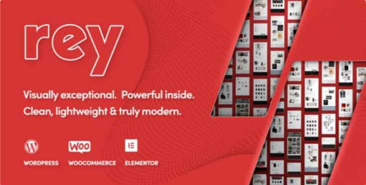 Rey fashion WordPress theme