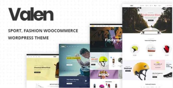 Valen fashion WordPress theme