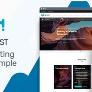 Wpcast music WordPress theme