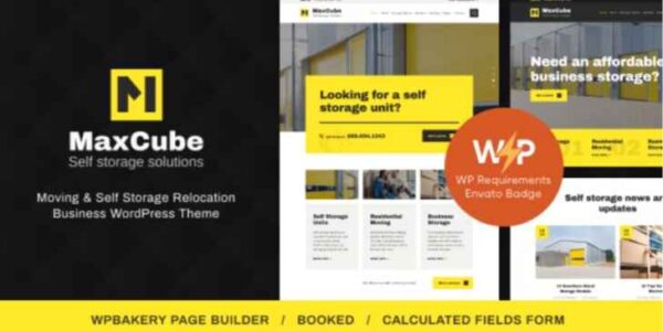 maxcube WordPress business theme