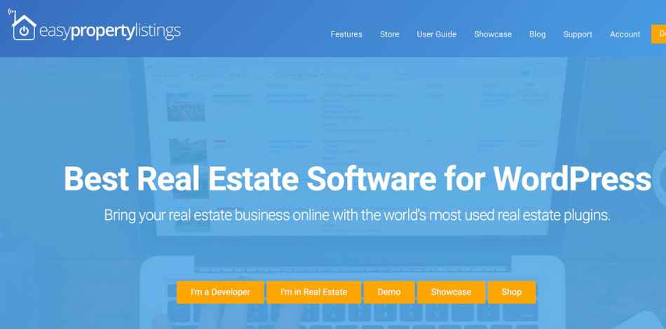 easy property liustings WordPress real estate plugin