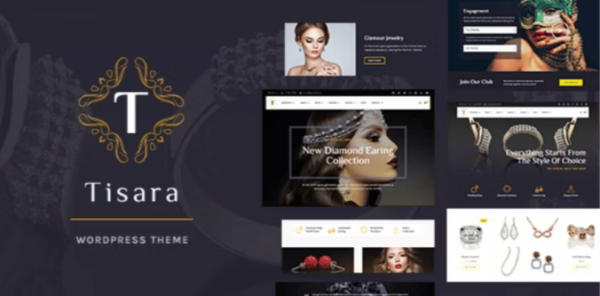 Tisara jewelry WordPress theme