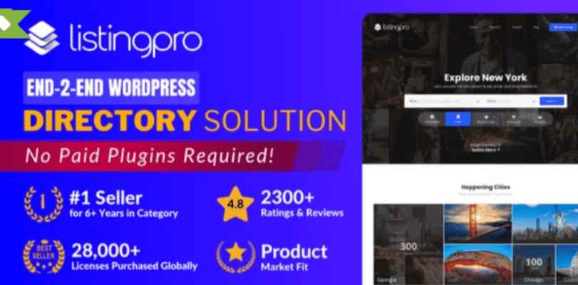 ListingPro WordPress listing theme