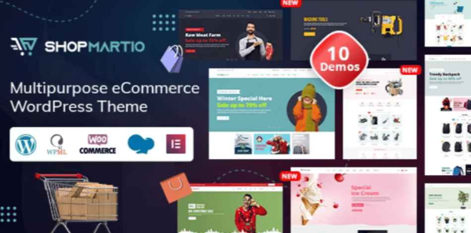 Shopmartio WordPress shop theme