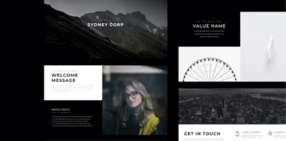 Sydney Pro one page WordPress theme