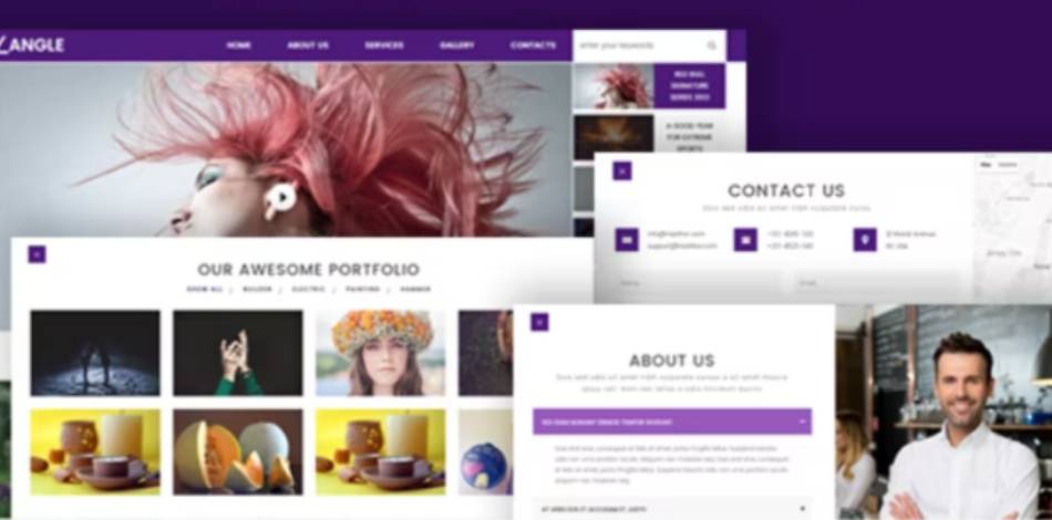 Angle WordPress Bootstrap Theme