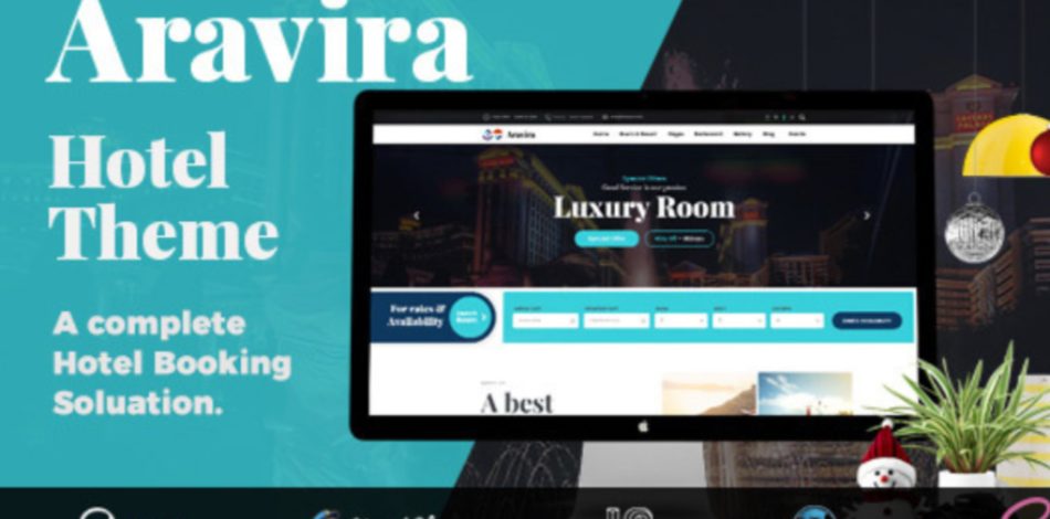 Aravira Hotel WordPress Theme