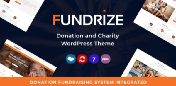 Fundrize Charity WordPress Theme