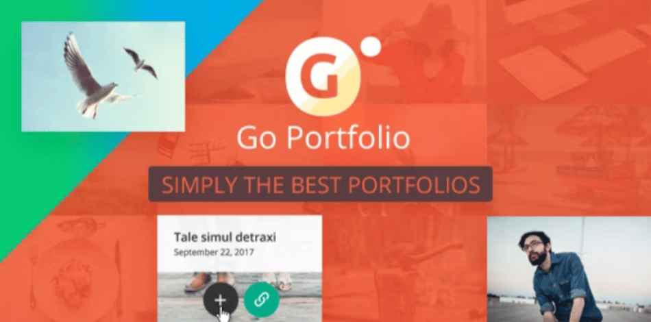 Go Portfolio responsive WordPress theme