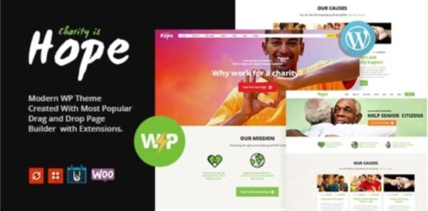 Hope Charity WordPress Theme