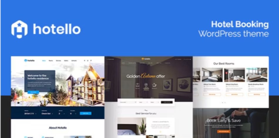 Hotello Hotel WordPress Theme