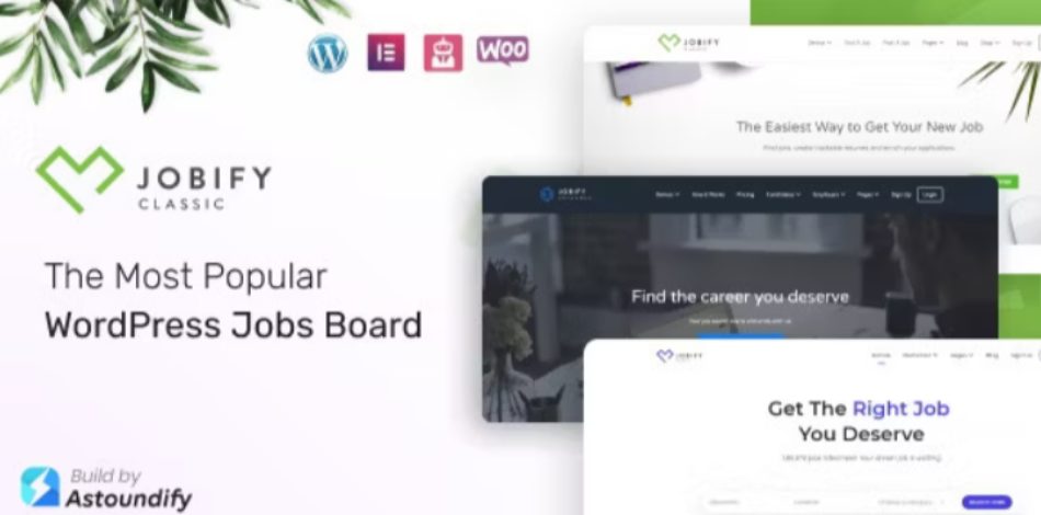 Jobify job portal WordPress theme