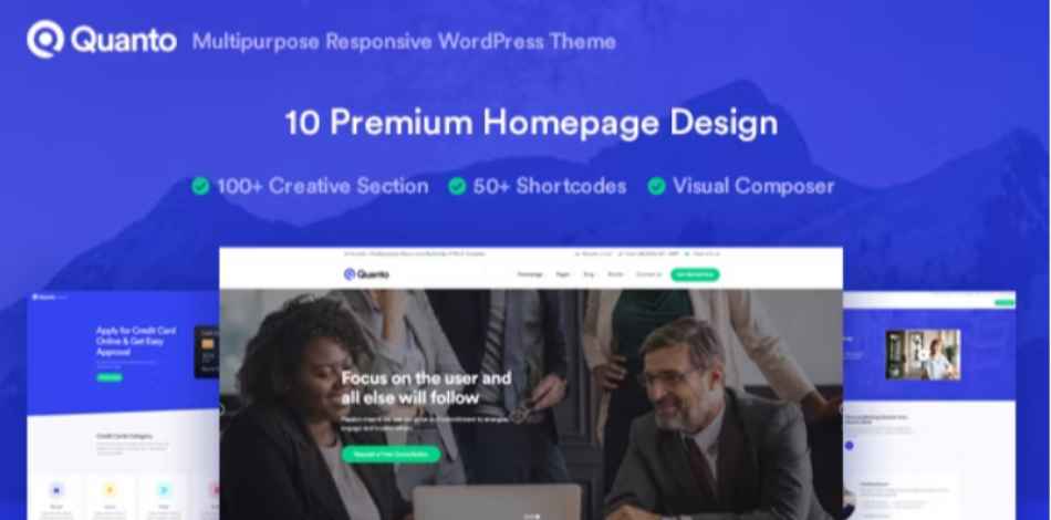 Quanto responsive WordPress theme