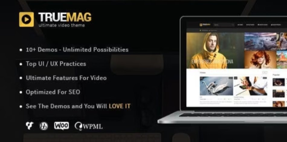 True Mag WordPress Video Theme