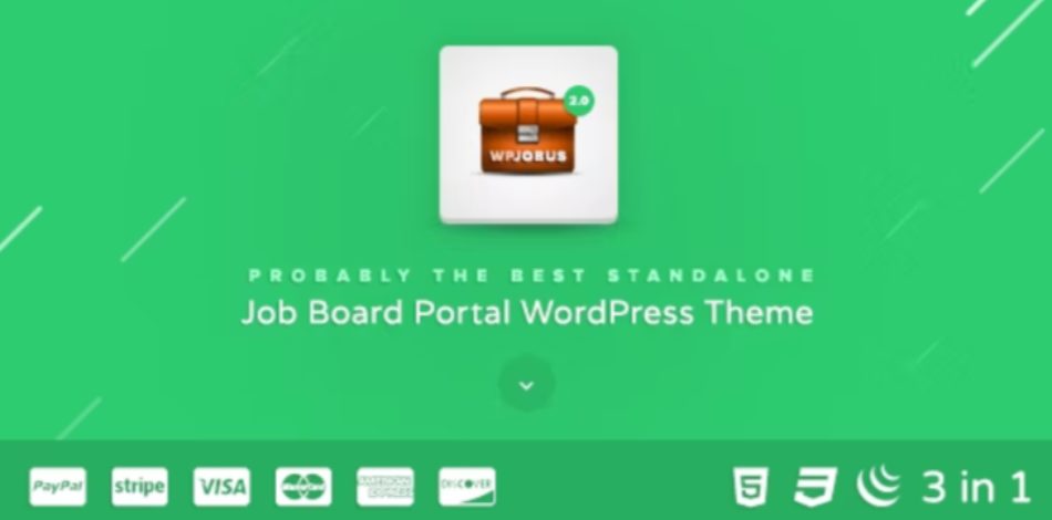 WPJobus job portal WordPress theme