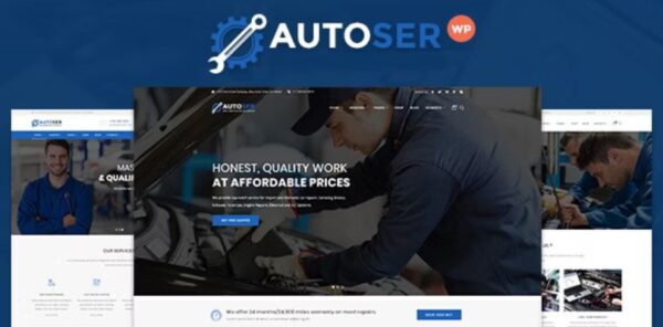 Autoser – Car Repair & Auto Service WP Theme