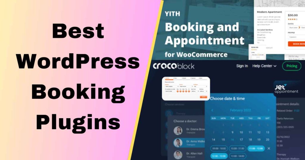 Top WordPress Booking Plugins
