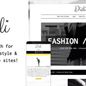 Didi – Fashion Blog WordPress Theme