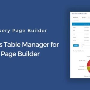 Easy Tables for WPBakery Page Builder plugin