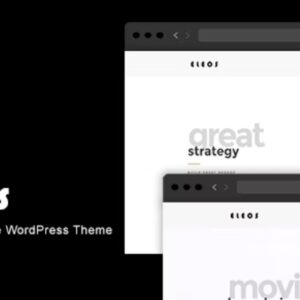 Eleos – One Page Creative WordPress Theme