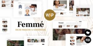 Femme – Online Magazine & Fashion Blog WordPress Theme