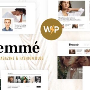 Femme – Online Magazine & Fashion Blog WordPress Theme