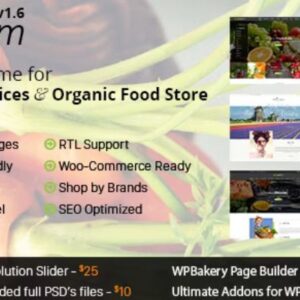 FoodFarm – WordPress Theme for Farm, Farm Services