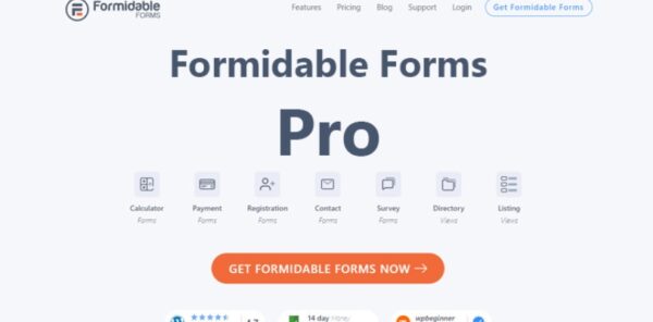 Formidable Forms Pro – WP Form Builder