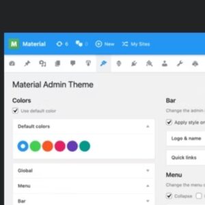 Materil – WP Material Design Admin Theme