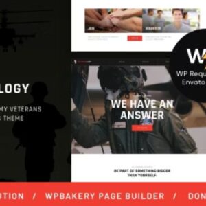 Militarology Military Service WordPress Theme