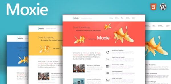 Moxie – Responsive Theme for WordPress