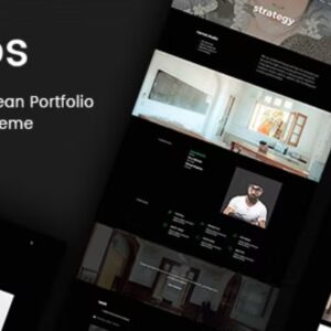 Namos – Creative One Multi-Page Portfolio WordPress Theme