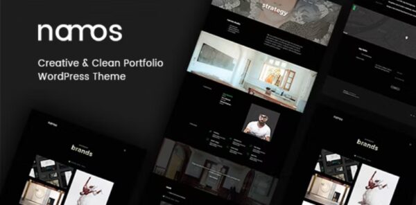 Namos – Creative One Multi-Page Portfolio WordPress Theme