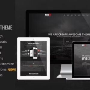 North – One Page Parallax WordPress Theme